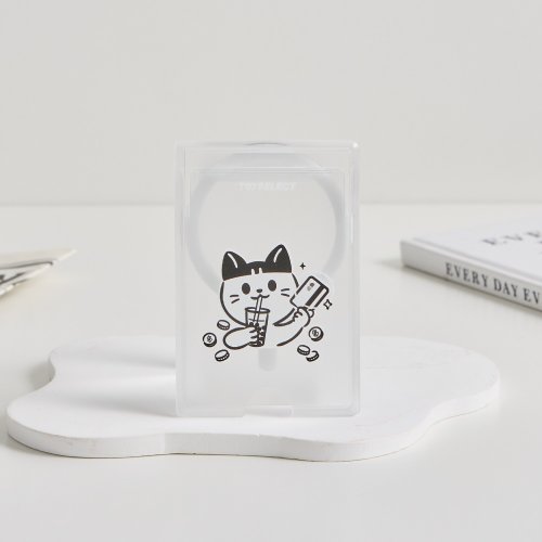 TOYSELECT doudle studio招財喵喵MagSafe磁吸卡片夾