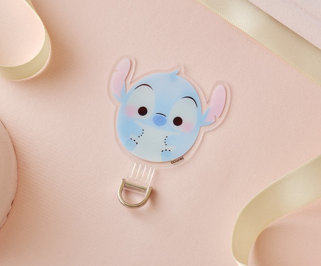 ディズニー ウフフィシリーズ スティッチ 携帯電話掛けプレート
