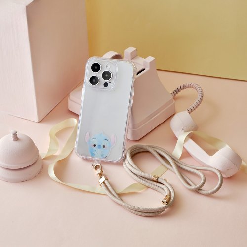 ディズニー　スティッチ　携帯電話アクセサリー ディズニー ウフフィシリーズ スティッチ 携帯電話掛けプレート