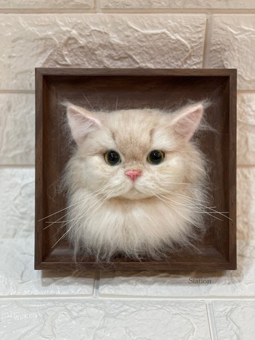 羊毛フェルトの半立体フォトフレーム - ショップ