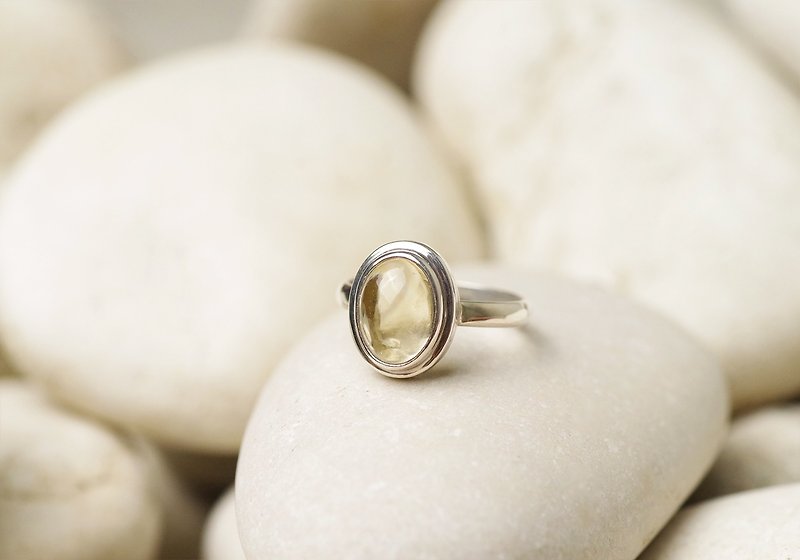 Citrine Silver ring - General Rings - Gemstone Yellow
