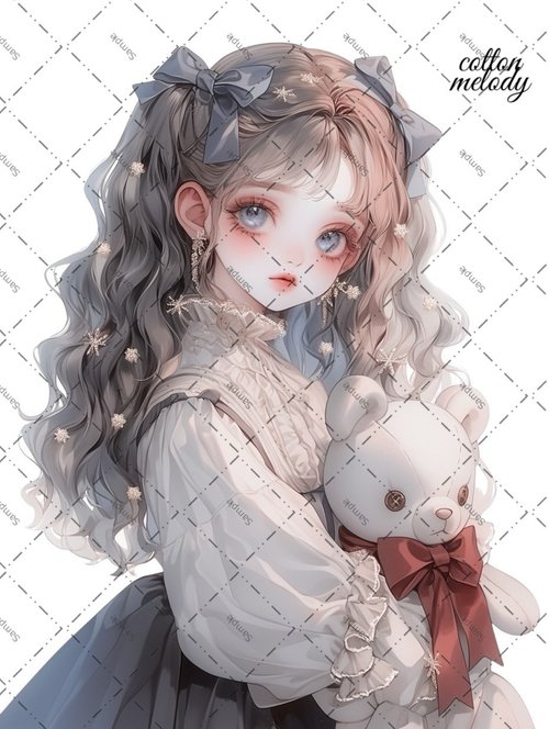 original sticker no.1836 人物ステッカーオリジナルステッカー