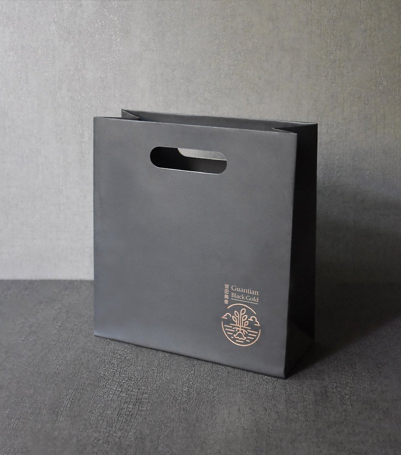 Guantian black gold gift bag - อื่นๆ - กระดาษ 