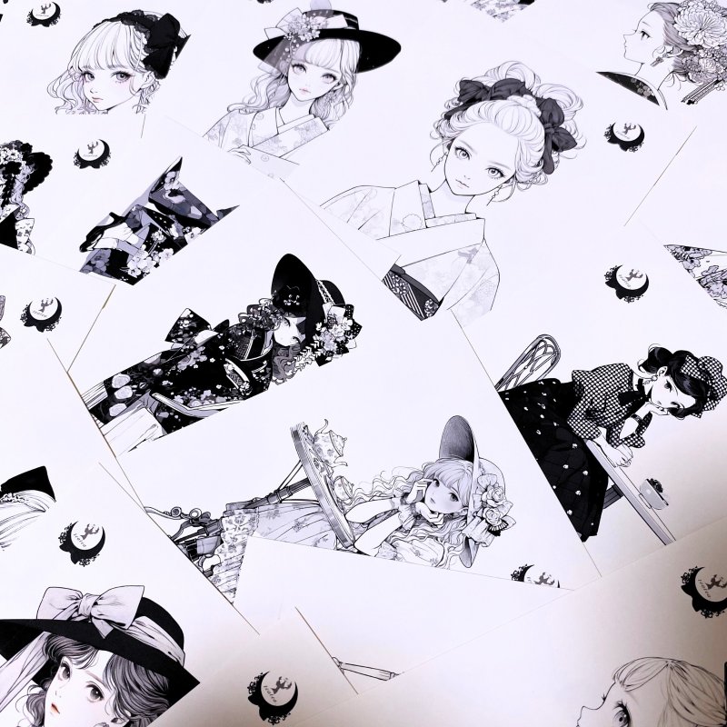 無色の彩パック　30種+1種　31枚 - 貼紙 - 紙 