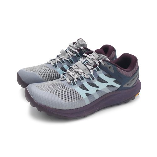 米蘭皮鞋Milano MERRELL ANTORA 3 GORE-TEX 防水輕量越野健行鞋 女鞋-霧灰紫