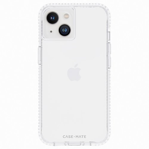 Case-Mate iPhone 14系列 Tough Clear Plus 環保抗菌超強悍防摔保護殼-透明