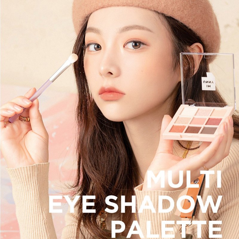 IM UNNY Shining Muse Eyeshadow Palette 8.1g - ที่เขียนตา/คิ้ว - พลาสติก สีทอง