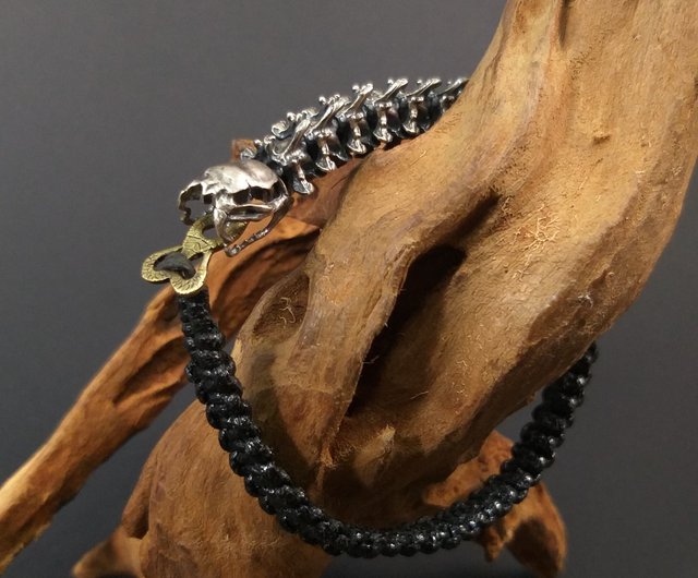 【BLACKPURPLE】Snake tennis chain bracelet BLACKPURPLE (ブラックパープル) SNAKE TENNIS CHAIN BRACELET