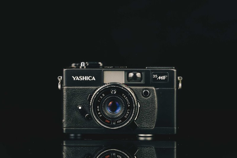 YASHICA 35MF #3831 #135底片相機 - 相機/拍立得/底片相機 - 其他金屬 黑色