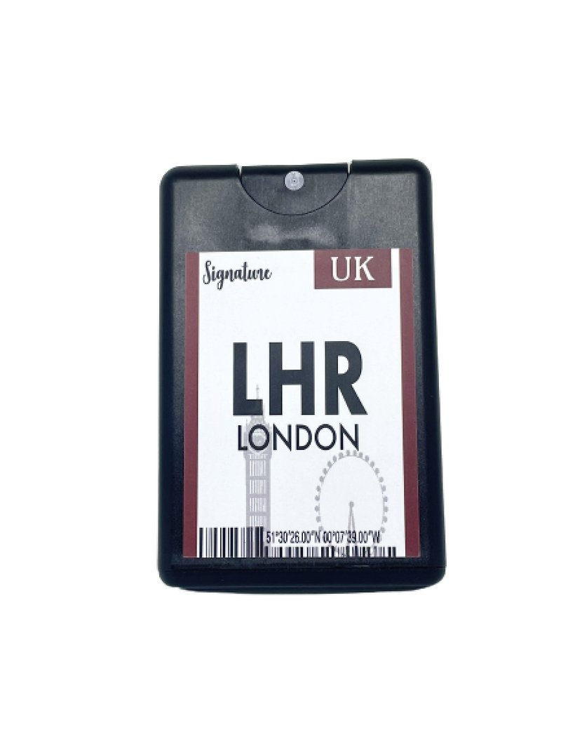 Perfume Hand Care Spray (City edition) - London - Hand Soaps & Sanitzers - Plastic Transparent