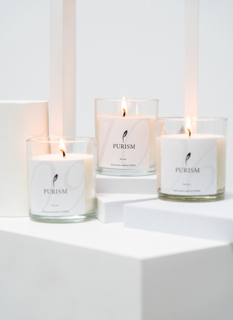 PURISM Soy Scented Candle - Candles & Candle Holders - Wax 