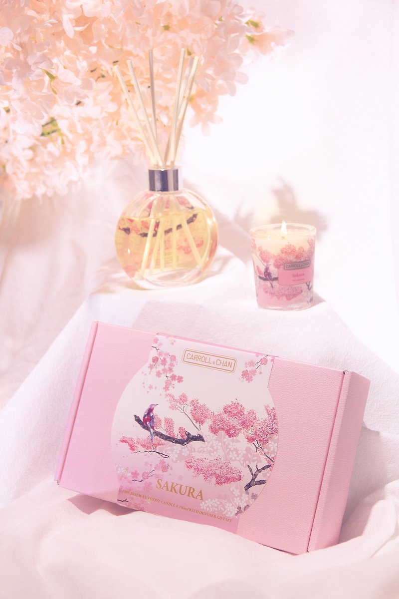 Carroll&Chan special edition Sakura gift set - น้ำหอม - ขี้ผึ้ง 