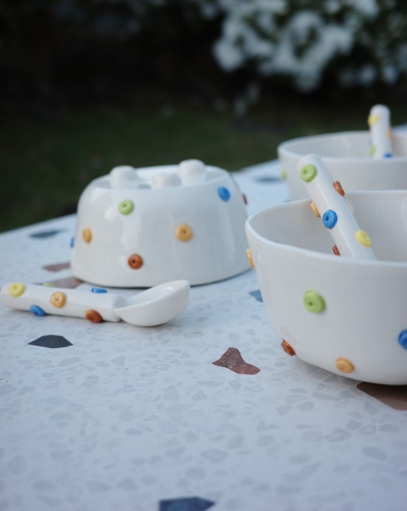 Irregular CEREAL bowl combination - Bowls - Porcelain 