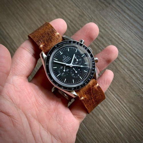Shao Leather 手工皮件 Carzy Cow 瘋牛皮 皮革錶帶 簡約款 手工錶帶 客製化錶帶