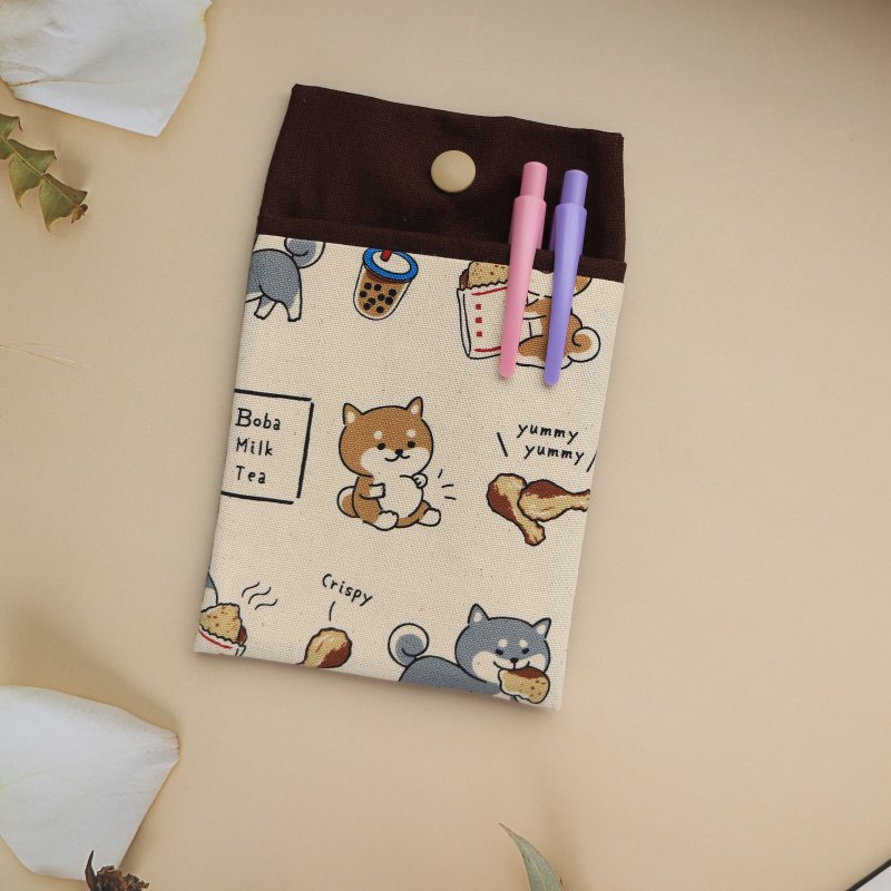 [Foodie Chai Chai-Mi] Pocket Pen Case Nurse Pen Case Physician Pen Case Teacher Pen Case - กล่องดินสอ/ถุงดินสอ - ผ้าฝ้าย/ผ้าลินิน สีน้ำเงิน