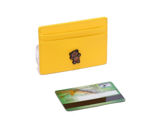 Minions Leather Card Holder - Shop FION Card Holders & Cases - Pinkoi