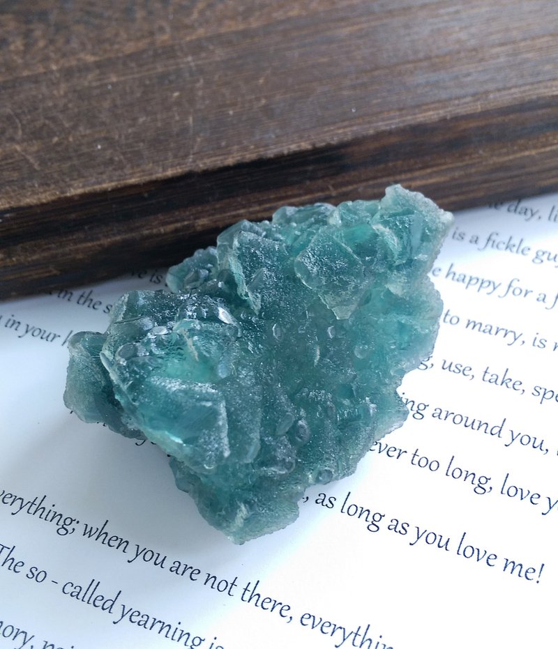Fluorite 內蒙產地 藍螢石 天然礦石 原礦 - 擺飾/家飾品 - 其他材質 
