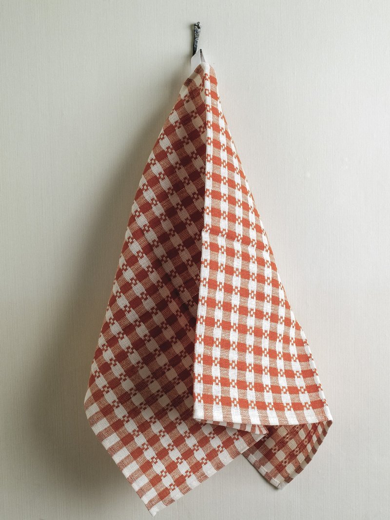 Linen striped tea towel 2 in set 70 x 43 cm with hanging loop 100% linen - ผ้าขนหนู - ลินิน หลากหลายสี