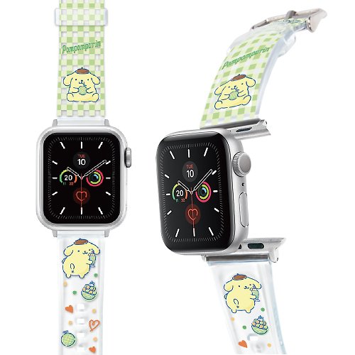 i-Smart SANRIO-Apple Watch-PVC錶帶-格紋系列-POMPOMPURIN
