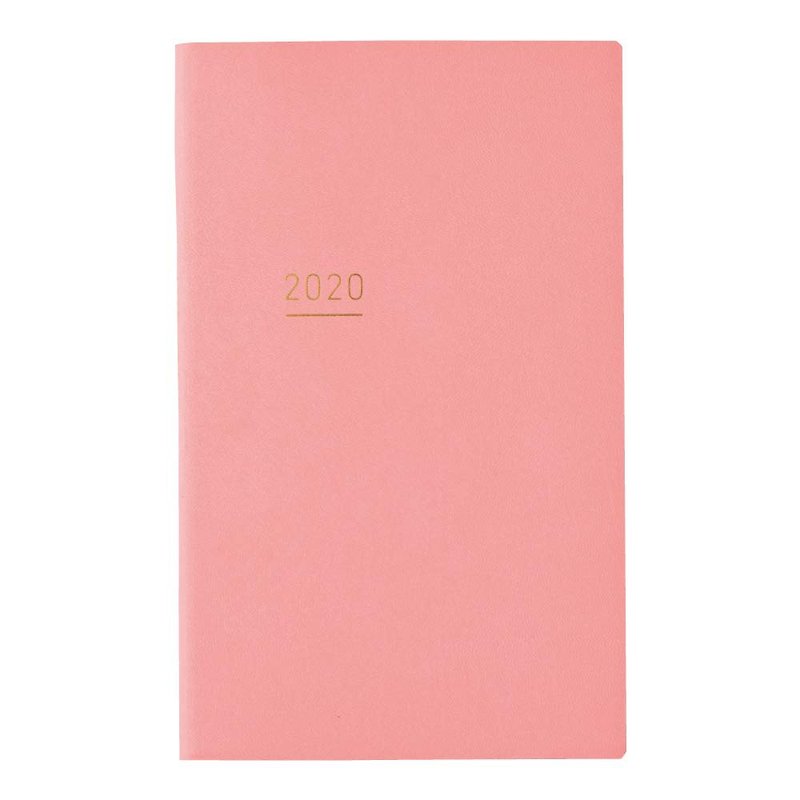 2020 JIBUN Pocket Mini Lite - Pink - สมุดบันทึก/สมุดปฏิทิน - กระดาษ สึชมพู