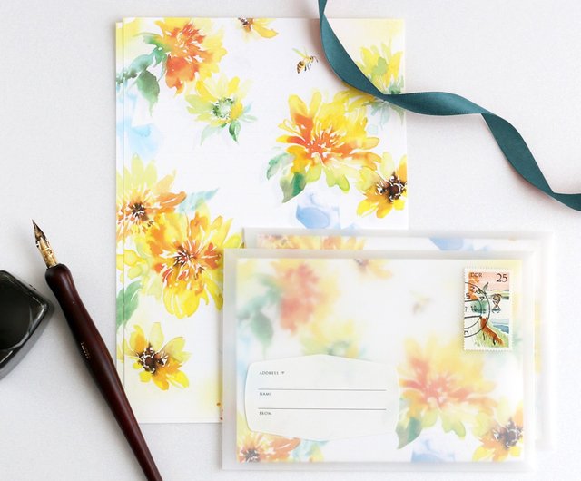 便箋 手紙 ひまわり キレイ 可愛い おしゃれ センス 切り抜き 楽天市場】ひまわり 便箋の通販