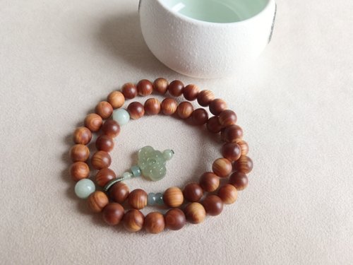 送料無料 いくらから Cirrus Cloud】Natural Taihang Cliff Cypress Aged Material ブレスレット・バングル