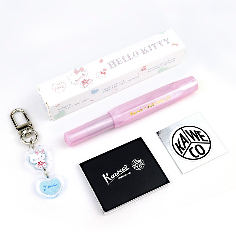 Kaweco X Hello Kitty Classic Sport Fountain Pen Stardust Violet - Fountain Pens - Resin Pink