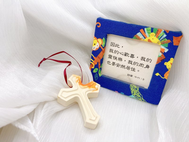 手作擴香石 十字架的救恩 (大款) - 香氛/精油/擴香 - 其他材質 多色