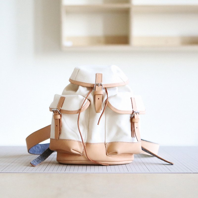 JOYDIVISION Mini Pocket Canvas Bag - Backpacks - Other Materials 