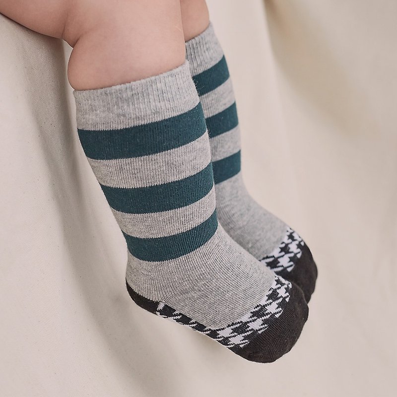 Happy Prince Korea-made Chad baby and children knee socks-multicolor - Baby Socks - Cotton & Hemp Multicolor