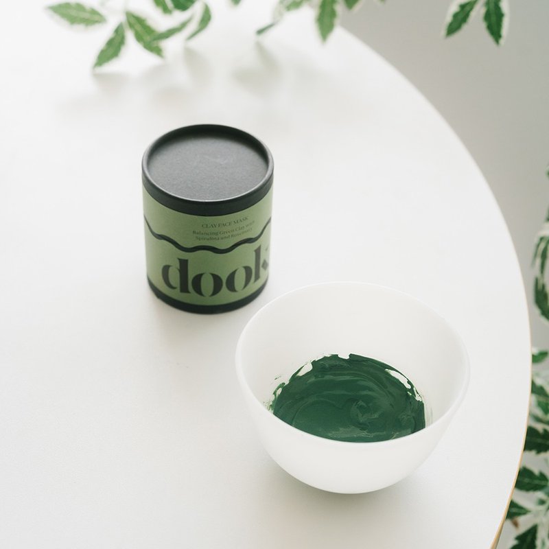 英國原裝dook草本平衡抗氧化泥狀軟面膜 - 面膜/凍膜/泥膜 - 其他材質 綠色
