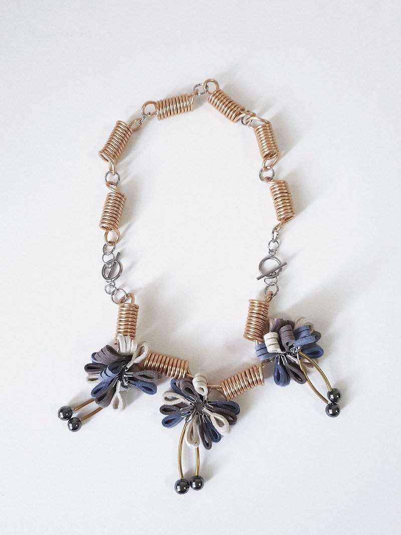 MIRI Necklace :MIST - Necklaces - Aluminum Alloy Blue