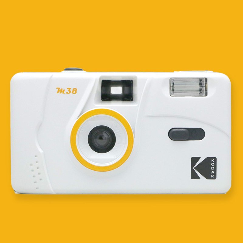 預購【Kodak 柯達】底片相機 M38 Clouds White 雲白色+隨機底片 - 相機/拍立得/底片相機 - 塑膠 白色