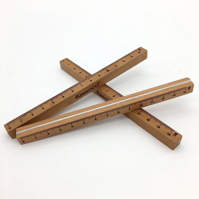 Wooden ruler - Other - Wood Brown