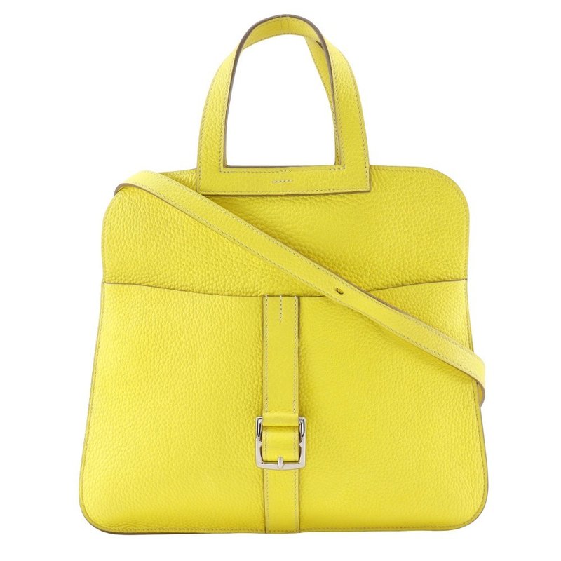 【日本直送】エルメス HERMES アルザン31 ハンドバッグ トリヨンクレマンス D レディース【中古】 - 手提包/手提袋 - 真皮 黃色