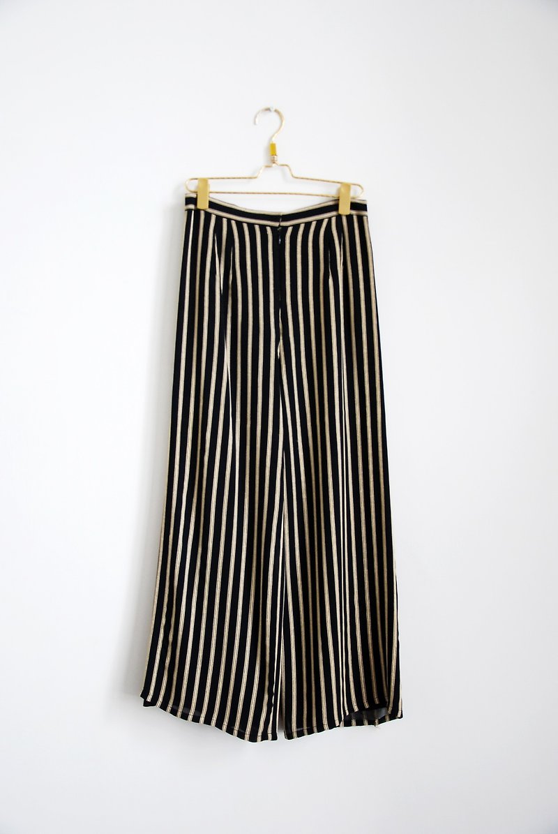 Vintage striped trousers - กางเกงขายาว - วัสดุอื่นๆ 