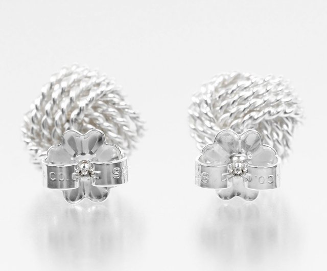 Tiffany & Co. メッシュノットピアス Tiffany & Co. メッシュノットピアス TIFFANY&Co.】ティファニー