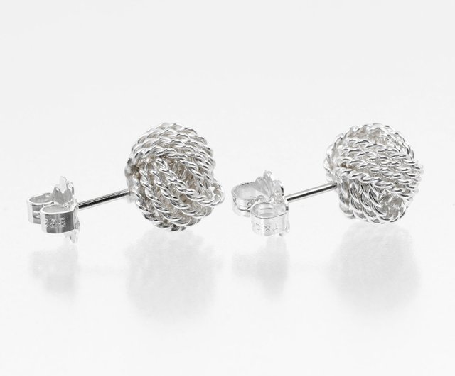 Tiffany & Co. メッシュノットピアス 日本直送】ティファニー TIFFANY&Co. メッシュ ノット ピアス