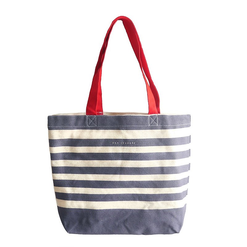 Navy wind shoulder and back with canvas bag - Messenger Bags & Sling Bags - Paper Red