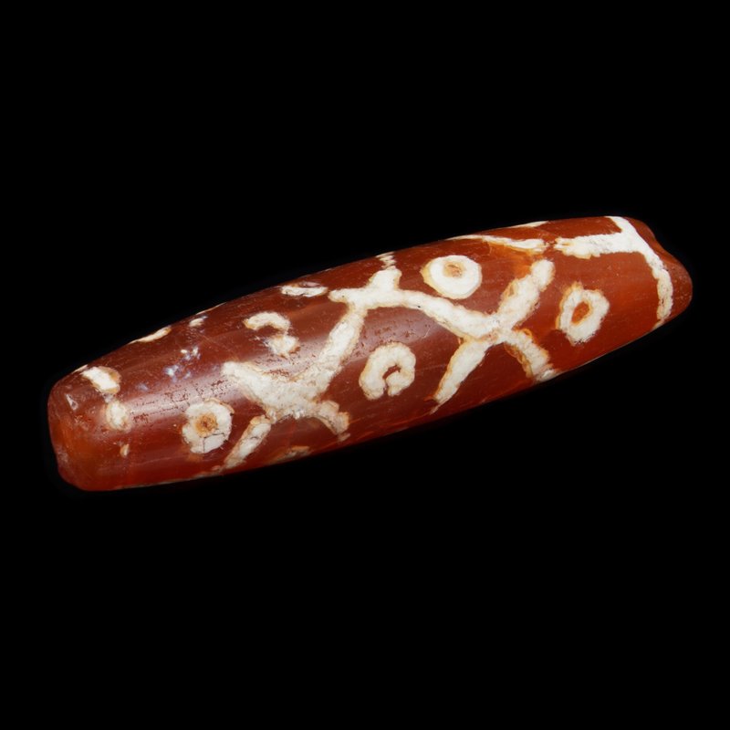 西亞網格狀(蜂巢狀)15眼紅玉髓古珠 - 其他 - 其他材質 