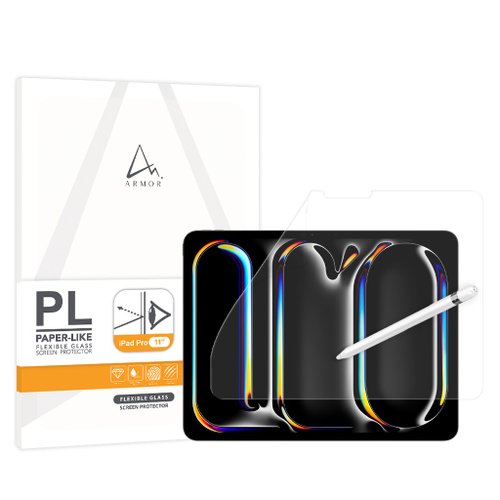 ARMOR ARMOR iPad Pro 13(M2,2024) 軟性玻璃類紙濾藍光螢幕保護貼