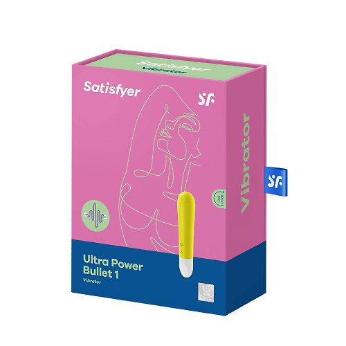 Satisfyer 德國Satisfyer Ultra Power Bullet 1 超強子彈按摩棒 (黃)