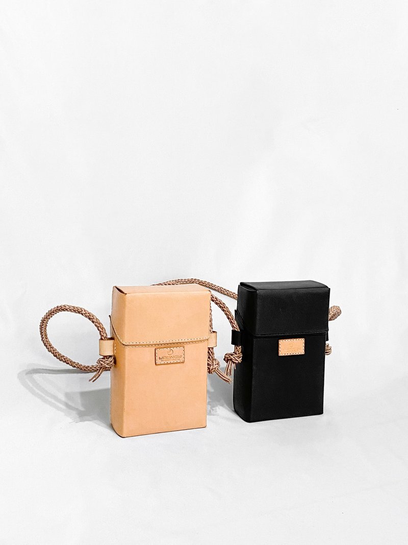 Leather Satchel Bag - กระเป๋าแมสเซนเจอร์ - หนังแท้ 