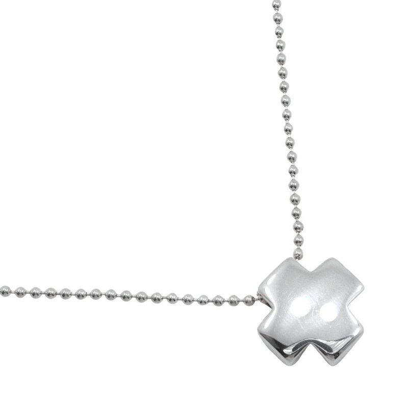 【日本直送】ティファニー TIFFANY&Co. ローマンクロス ネックレス ボールチェーン シルバー925 クロス 約13.9g レディース【中古】 - 項鍊 - 銀 銀色