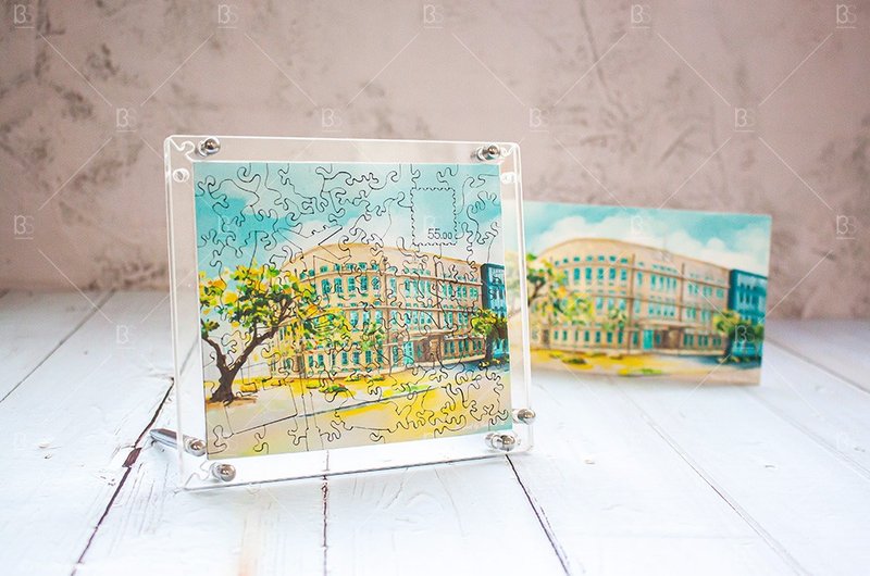 木質拼圖_嘉美館 - 擺飾/家飾品 - 木頭 多色