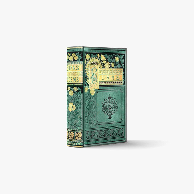 フェイクブックボックス / POEMS I -BURNS-A【XS / 1 book】 | 3D ペーパークラフト, PDF テンプレート - 圖文模板設計 - 其他材質 