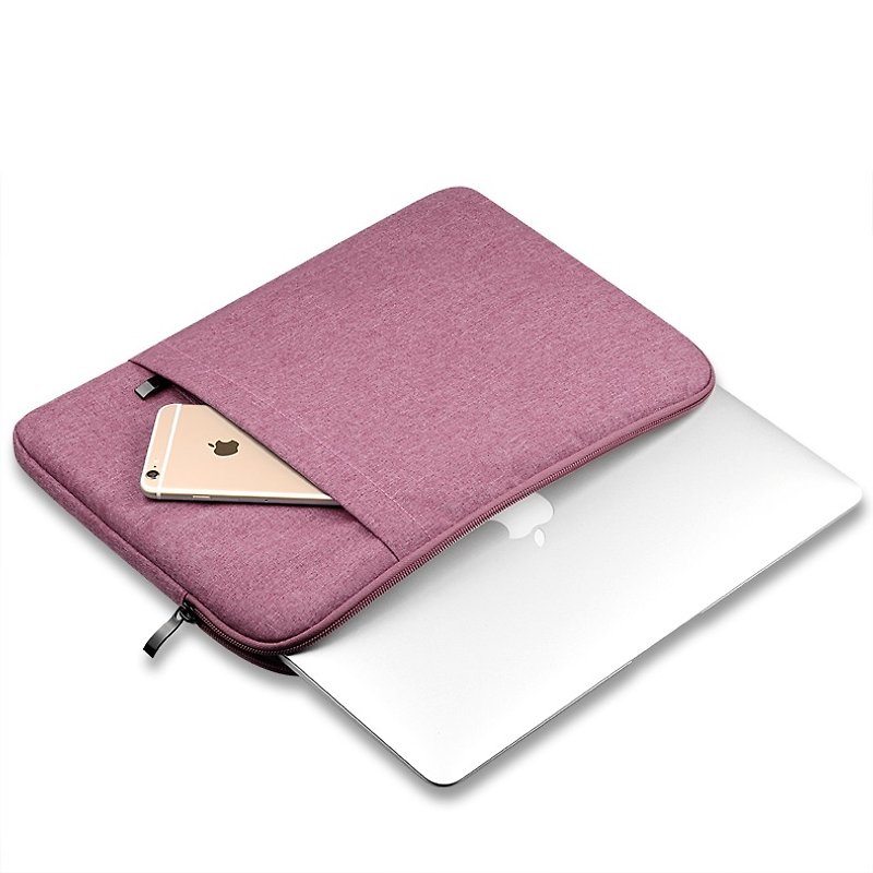 蘋果筆電包 筆記本電腦包 macbook 11吋/12吋/13吋/15吋保護套 玫瑰紅 - 電腦袋 - 其他材質 紅色