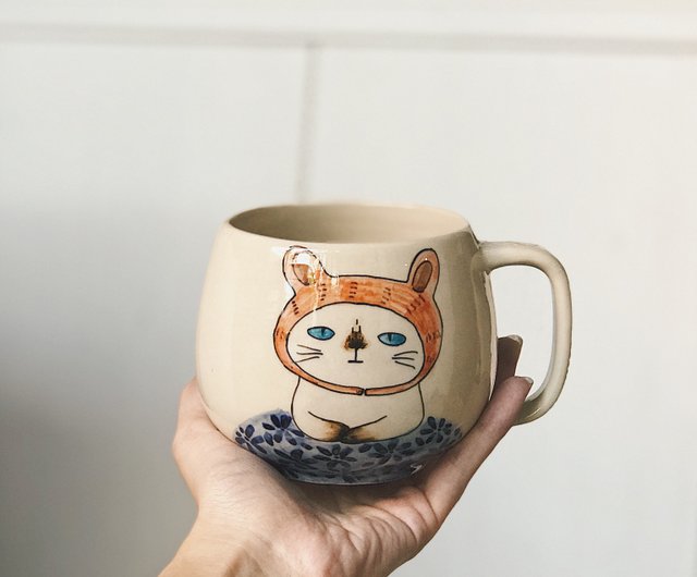 แก้วมัคเพ้นท์มือลายแมว - สตูดิโอ วิลาน แก้วมัค/แก้วกาแฟ - Pinkoi แก้วมัคเพ้นท์มือลายแมว - สตูดิโอ วิลาน แก้วมัค/แก้วกาแฟ - Pinkoi