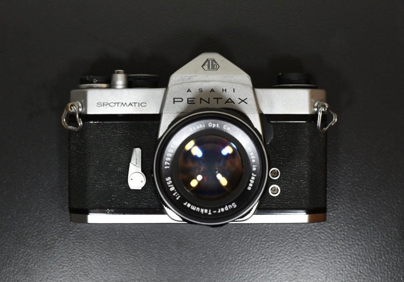 [Classic Antique] Pentax Spotmatic SP Super Takumar 55mm - Cameras - Other Metals 