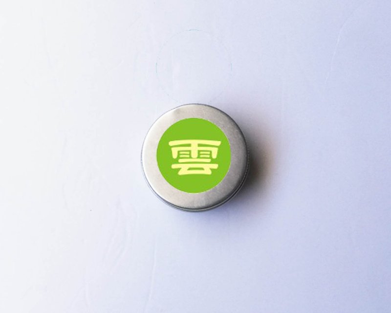 單字貼姓名貼紙圓型貼圓形貼日文貼韓文貼英文貼防水貼珠光貼 - 貼紙 - 紙 橘色